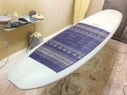 surfboard repair polyester remake fabric hobie 4